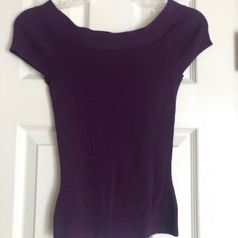 INC Petite Rich Purple Blouse